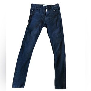 Men’s Font Think Twice Black Jeans